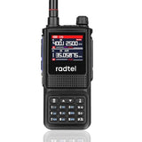 Radtel RT-470L Triband Ham Radio 144/222/430Mhz All Bands Handheld Two Way Radio 256CH Air Band Long Range Walkie Talkie NOAA/USB-C/Police Scanner/Aviation Receive/Copy Frequency