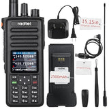 Radtel RT-730 10W Air Band Walkie Talkie, Full Band 199CH HT, Rechargeable Long-Range Handheld Two-Way Radio with USB-C Battery, NOAA, FM, & AM Frequency Capture Capabilities