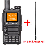 Radtel RT-590 Plus Air Band Walkie Talkie Amateur Ham Two Way Radio Station UHF VHF 200CH Full Band with NOAA Channel AM Satcom