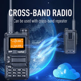 Radtel RT-590 Plus Air Band Walkie Talkie Amateur Ham Two Way Radio Station UHF VHF 200CH Full Band with NOAA Channel AM Satcom