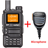 Radtel RT-590 Plus Air Band Walkie Talkie Amateur Ham Two Way Radio Station UHF VHF 200CH Full Band with NOAA Channel AM Satcom