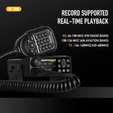 Radtel RT-20M Dual Band Mobile Radio 25w Ham Walkie Talkies 999CH  Car Radio Station Aviation Air Band NOAA VOX Transceiver