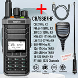 Radtel RT-860 Multi Band Ham Radio HF UHF VHF Dual Band with AM USB LSB CW CB LW MW SW SSB Reception, 1024 Channels, 5W