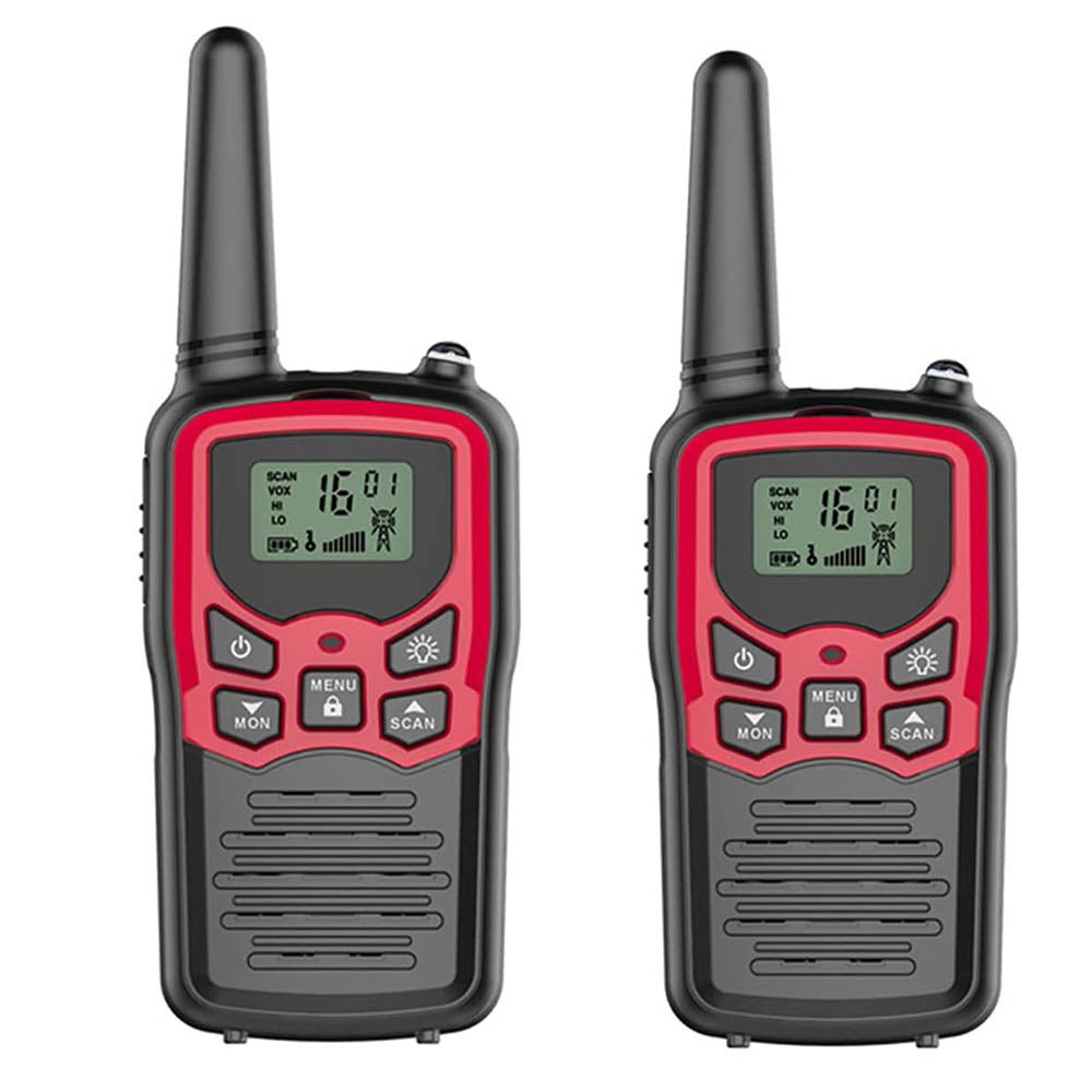 WLN 2pcs, Mini Walkie Talkie, PMR 446 Portable Two-way Radio, Portable  Radio For Camping Hiking